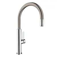 TEKA Metallic Sink Faucet Rotating Easy-Quick FOT 995 3/8”-1/2”TOTAL Titanium Collection