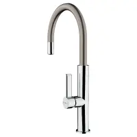 TEKA Metallic Sink Faucet Rotating Easy-Quick FOT 995 3/8”-1/2”TOTAL Titanium Collection