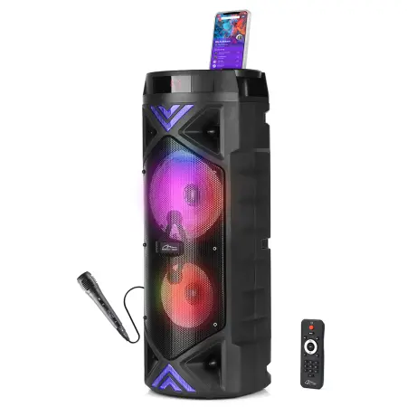 Portable Bluetooth Speaker Media-Tech KEG PRO MT3182 RMS 50W, PMPO 1400W, with Radio MP3 player and KARAOKE Function