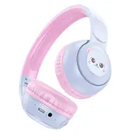 Wireless Headphone Hoco W60 Rhyme V5.4 250mAh with AUX  Sky Blue