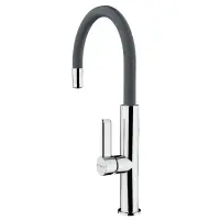 TEKA Stainless Steel Sink Faucet Rotating Easy-Quick FOT 995 3/8”-1/2”TOTAL Stone Grey