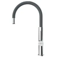 TEKA Stainless Steel Sink Faucet Rotating Easy-Quick FOT 995 3/8”-1/2”TOTAL Stone Grey