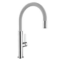 TEKA Stainless Steel Sink Faucet Rotating Easy-Quick FOT 995 3/8”-1/2”TOTAL Steam Grey