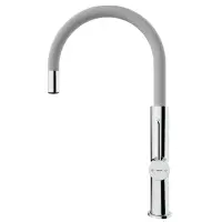 TEKA Stainless Steel Sink Faucet Rotating Easy-Quick FOT 995 3/8”-1/2”TOTAL Steam Grey