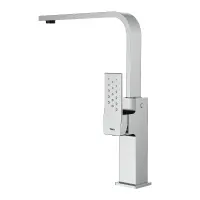 Inox TEKA Sink Faucet Rotating with High Quality Steel AISI 304 BKY 915 3/8”-1/2”TOTAL