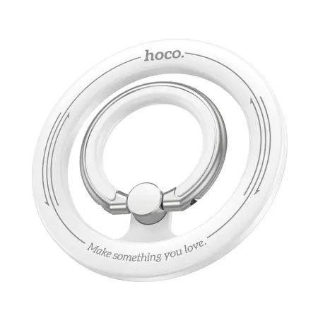 Mobile Phone Magnetic Ring Holder  Hoco GH1 White