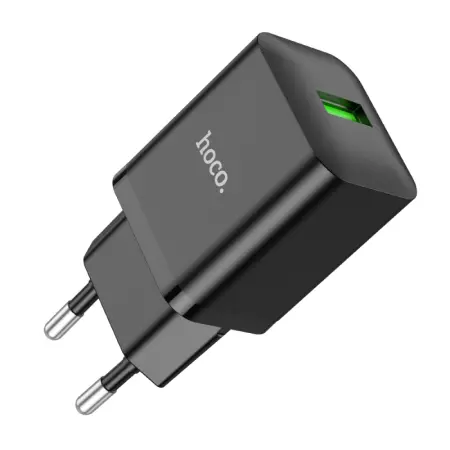 Travel Charger  Hoco N26 Maxim USB-A 18W  Black