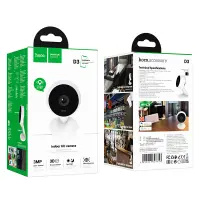 Hoco D3 Indoor Indoor Full HD Smart Camera 2304x1296 and Micro SD Port up to 128GB