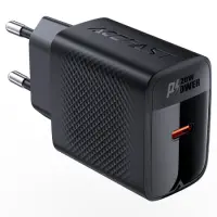 Travel Charger Acefast  A82 GaN USB-C 20W Black