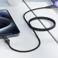 Data Cable Acefast C12-03  USB-C to USB-C 60W 20V/3A Black 1.2m