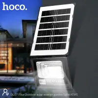 Hoco DL07 Plus Outdoor Solar Energy Garden Light 45W 2000mAh Remote Control Black