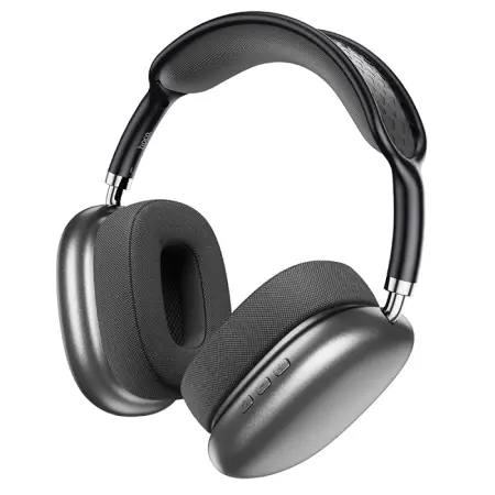 Wireless Stereo Headphone Hoco ESD15 Cool Shadow V5.3 400mAh 12h Use Time with Micro SD and AUX Ports Deep Space Grey