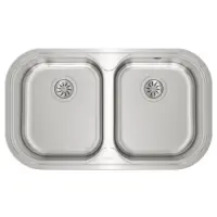 Stainless Steel Sink TEKA Double Bowl for Built-in Installation 82.8x48.5cm STYLO 2B TOTAL Matt