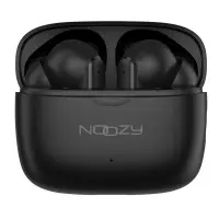 Wireless Hands Free Noozy BH55 V5.4 with ANC + ENC Noise Cancelation 30 hours of Playback 6 hours of Talk Time Black