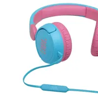 Kids Headphones JBL JR310 with Microphone 3.5mm 1m Blue - Pink