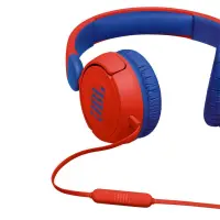 Kids Headphones JBL JR310 with Microphone 3.5mm 1m Blue -  Red