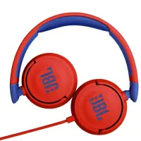 Kids Headphones JBL JR310 with Microphone 3.5mm 1m Blue -  Red