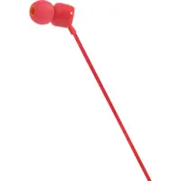 Hands Free JBL Tune 160 In-ear 3.5mm Pure Bass Sound with Mic JBLT160RD 1.2m Red