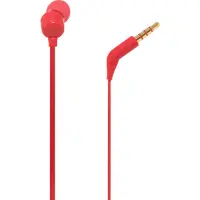 Hands Free JBL Tune 160 In-ear 3.5mm Pure Bass Sound with Mic JBLT160RD 1.2m Red