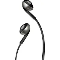 Hands Free JBL Tune 205  In-ear 3.5mm with Mic JBLT205 1.2m Black