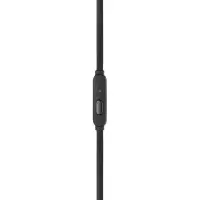 Hands Free JBL Tune 205  In-ear 3.5mm with Mic JBLT205 1.2m Black