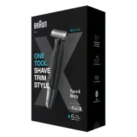 Rechargeable Shaver Braun XT5100 suitable for Face and Body