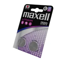 Buttoncell Maxell CR2025  3V Pcs. 2