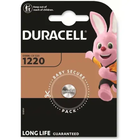 Buttoncell Duracell Lithium CR1220 3V Pcs. 1