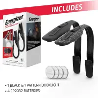 Torch 2 Pcs. Energizer Booklite Led 11 Lumens with Batteries CR2032