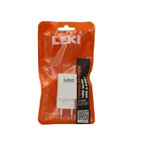 Leki Orange Concept Travel Charger with USB 10W 5V 1.0A Black