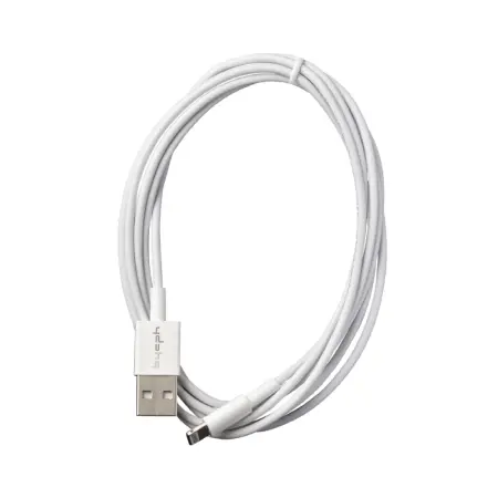 Data and Charging Cable Leki Orange Concept USB to Lightning 2m White