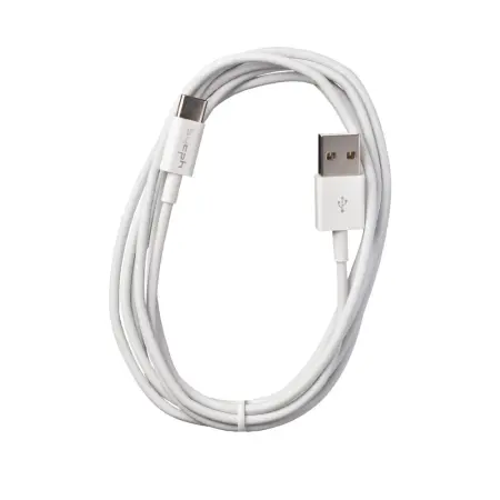 Data and Charging Cable Leki Orange Concept USB to USB-C 2m White