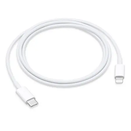 Data and Charging Cable Leki Orange Concept USB-C  to Lightning 1m White