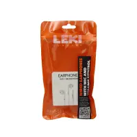 Hands Free Leki Orange Cocept 3.5 mm White with Microphone