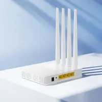 WiFi Router Hoco HI31 Wifi5  867Mbps 5G 2.4GHz 4 x 5dBi White