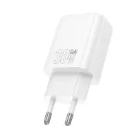 Travel Charger Hoco N62 Gentle Single Port USB-C Quick Charge 30W 5V 3.0A White