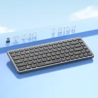 Wireless Keyboard Borofone BG16 Cloud  84 Keys 2.4Ghz+Bluetooth 5.0 Black