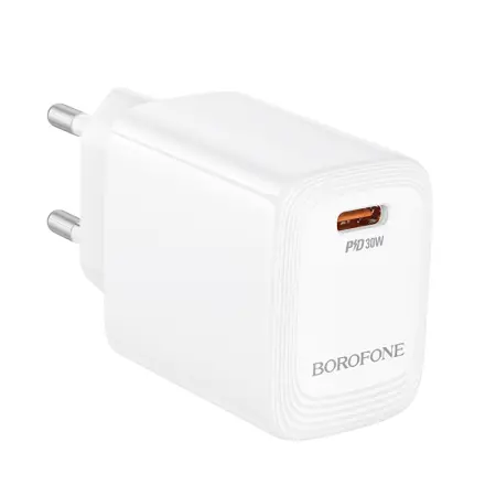 Travel Charger Borofone BN28 Fuente USB-C 30W White