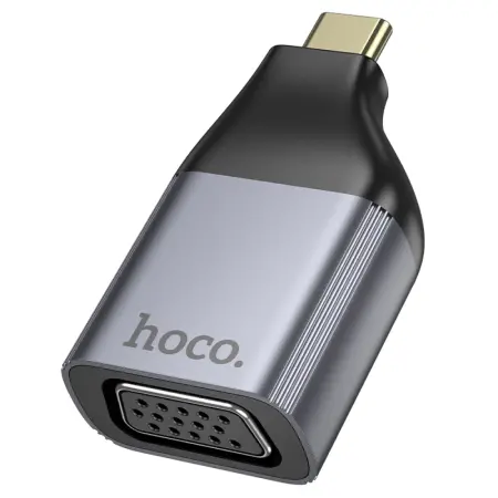 Hoco UA34 USB-C to VGA 2k Grey