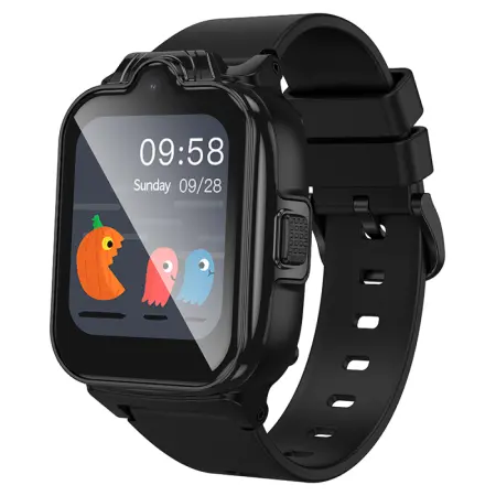 Kids Smartwatch Hoco Y104 4G  GPS WiFi 700mAh with 1.69” Call Support Black