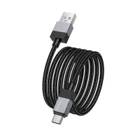 Data Cable Hoco X110 Honorific USB-A to USB-C 3A  Black 1m