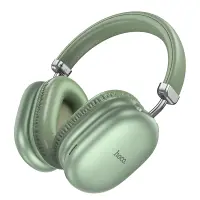 Wireless Stereo Headphone Hoco W35 Max Joy V5.3 800mAh with Micro SD and AUX ports Green