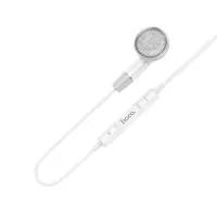 Hands Free Hoco DM53 Unilateral Earphones Stereo USB-C  with Microphone and Operation Control Button 1.2m White