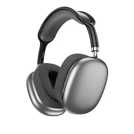 Wireless Stereo Headphone Hoco ESD15 Max Shadow V5.3 400mAh with Micro SD and AUX ports Space Grey