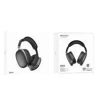 Wireless Stereo Headphone Hoco ESD15 Max Shadow V5.3 400mAh with Micro SD and AUX ports Space Grey