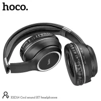 Wireless Stereo Headphone Hoco ESD14 Cool V5.3 200mAh with Control Buttons and Built in Microphone Black