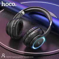 Wireless Stereo Headphone Hoco ESD14 Cool V5.3 200mAh with Control Buttons and Built in Microphone Black