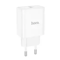 Travel Charger Hoco DC72 River with USB-A 5V 2.4A White