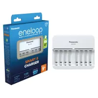 Battery Charger Panasonic Eneloop BQ-CC63E for AA/AAA up to 8 Baterries