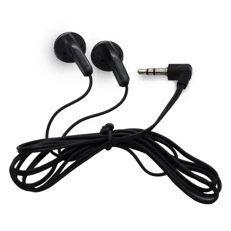 Hands Free 3.5mm without Microphone Suitable for Speeches and Tour Guides 1.2m Black